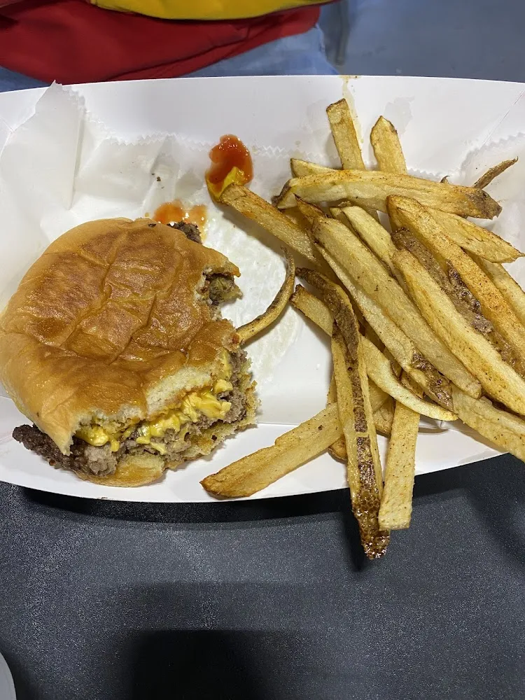 Cheeseburger and Fries