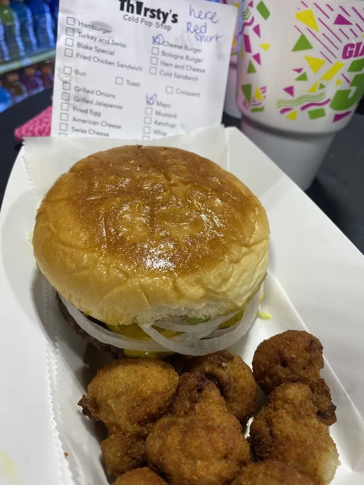 Cheeseburger with Mushrooms